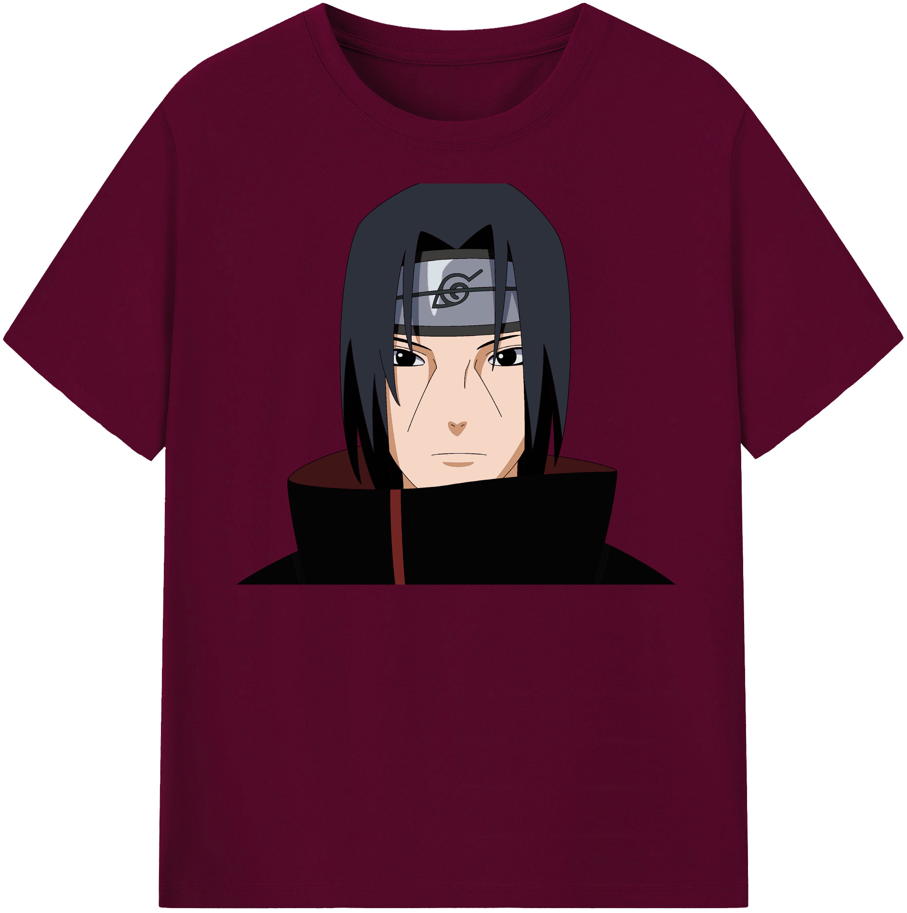 （画像用） NARUTO -ナルト- うちは イタチ Uchiha Itachi レディースカジュアルプリントTシャツ（綿100％）